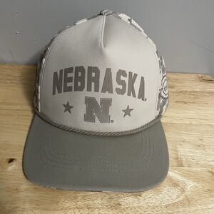 Nebraska Cornhuskers OHT Military Appreciation Trucker Hat New Without Tags Tan